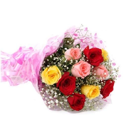Floral Fantasy® Valentines Day Gift | Fresh Flower Bouquet of 10 ...