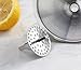 New Star Foodservice Stainless Steel Funnel with Detachable Strainer/Filter, 5