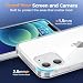 Voyahülle Clear Case for iPhone 12 Mini, Ultra Thin, Shockproof TPU Cover, Anti-Yellowing, Crystal Clear, Phone Case for Apple iPhone 12 Mini - Clear