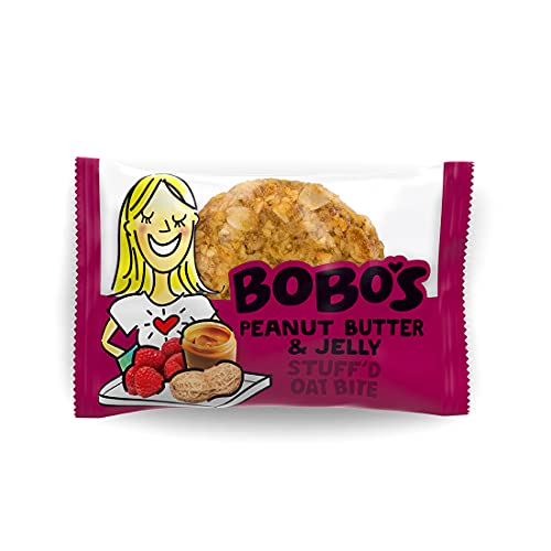 Bobo's Oat Bites Stuff'd Variety Pack (Strawberry, Peanut Butter & Jelly, And Apple Pie), Pack Of 30 (1.3 Oz Bites), Gluten Free Whole Grain Rolled Oats #TOP2