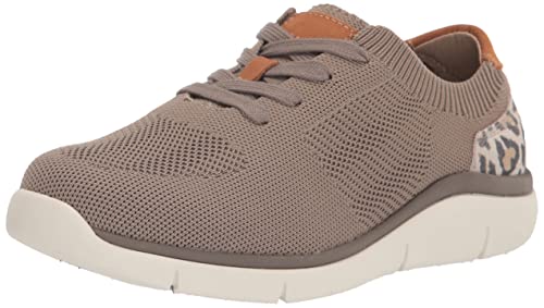 Image of Propet Womens Sachi Leopard Print Lace Up Sneakers Shoes Casual - Blue