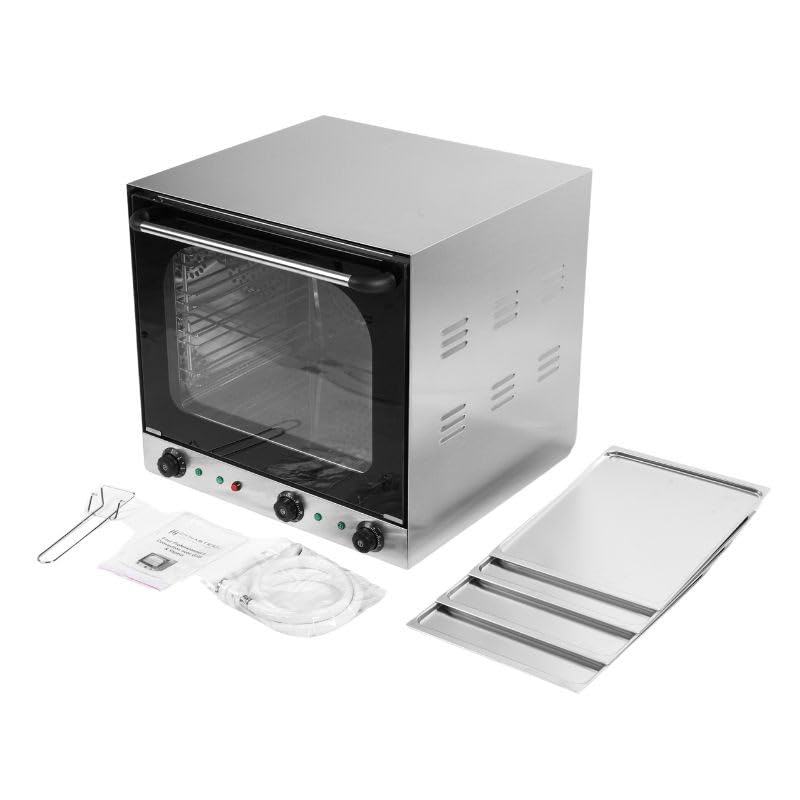 Four Professionnel à Convection avec Grill & Vapeur - 2200 W