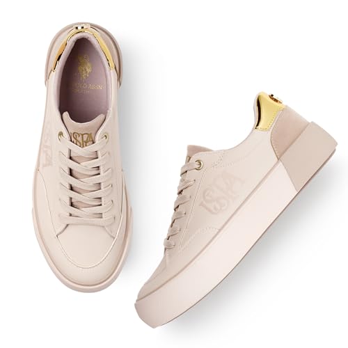Image of U.S. Polo ASSN. Women Lace Up Sneaker Shoes