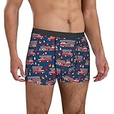 Léger et respirant : profitez du confort avec notre boxer Fire Truck 1 pour homme, conçu pour être respirant et léger. Ces boxers pour homme sont le choix idéal pour un confort quotidien et un style sans effort