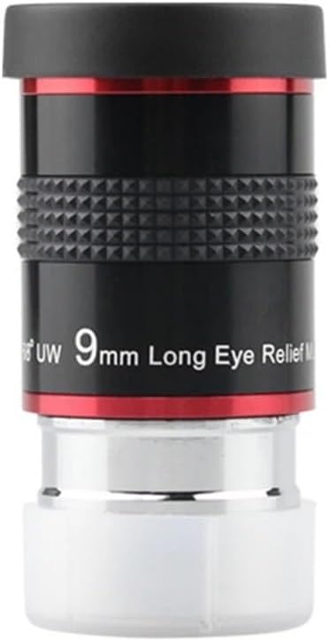 Astrophotography Accessories 1.25 Inches 68 Degree 9mm Wide Angle Eyepiece Long Relief Astronomical Telescope Accessories
