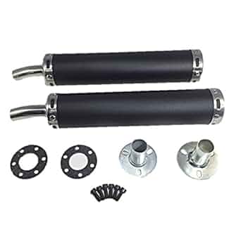 Amazon | 2 ストローク 2st チャンバー マフラー サイレンサー