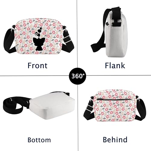 VAMSII P and H Crossbody Bag M Inspired Gift Polynesian Princess (P H HCB)2