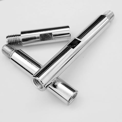 3PCS Extension Rod M14 Shaft Polishing Beauty Tool for 5/8"-11 Thread Water Grinder Polishing Machine 125 Angle Grinder Car Polishing Accessories 75mm 100mm 140mm
