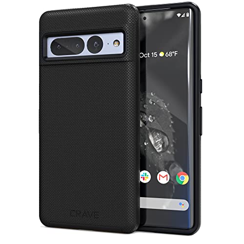 Crave Dual Guard for Google Pixel 7 Pro Case, Shockproof Protection Dual Layer Case for Google Pixel...