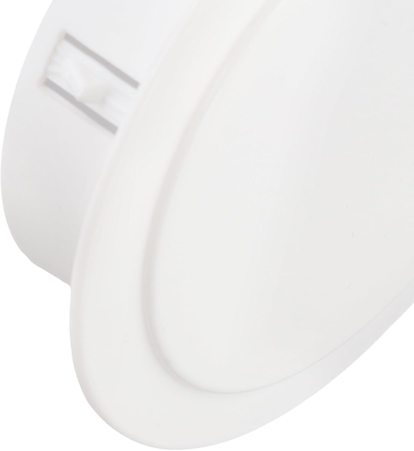 2PCS Decorative Wall Hole Cover for Air Conditioning Pipes, 100-109mm Removable Plastic Vent Cap with Enhanced Ventilation, White Protective Sleeve for Water and Line Pipes