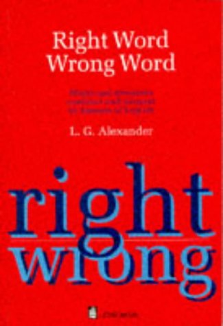 Buy Right Word Wrong Word Paper — BookShops.in