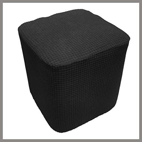 uyeoco Funda Otomana Rectangular Elástica Funda De Reposapiés Jacquard Funda Protectora para Taburete con Fondo Elástico, Tela del Jacquard del Spandex De Los Cuadros (Color : I, Size : 40x40cm) Cover