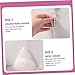 30pcs Drawstring Soap Multi Function Foaming Nets for Quick Drying Making Soap Containers for Home Travel White