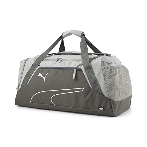 Puma Unisex Fundamentals Sports Bag M, Sporttasche, Shadow Gray-Smokey Gray, Tek Beden, Accessories