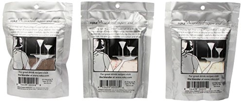rokz Winter Cocktail Sugars - drink rimmers in Peppermint, Chocolate & Caramel Vanilla, 3 pk - Thumbnail 2