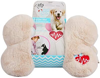 ALL FOR PAWS AFP Snuggle Sheep Pet Behavioral Aid Toy Warm Plush Toy Heart Beat Sheep(No Warming Bag Only Heartbeat)