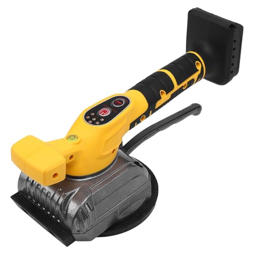 RASTKY Tragbare Fliesen-Vibrationsnivelliermaschine mit Einstellbaren Geschwindigkeitsstufen, 125-mm-Vakuumsaugnapf für die Handgeführte Fliesenverlegung