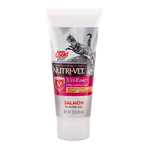 Nutri-Vet (2 Pack) Uri-Ease Paw-Gel for Cats Salmon 3 ounce Cover