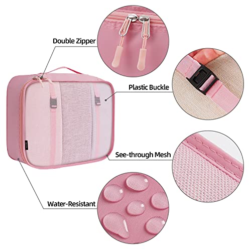Image of BAGAIL 6 Set /8 Set /10 Set Packing Cubes Various Sizes Packing Organizer for Travel Accessories Luggage Carry On Suitcase