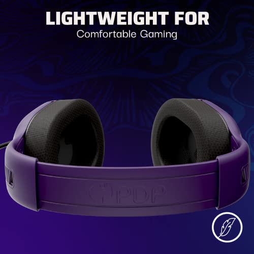Image of PDP AIRLITE Pro Wireless Headset with Mic for Xbox Series X|S, Xbox One, Windows 10 /11 - Purple Fade (Only at Amazon)