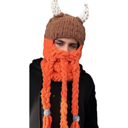 Bonnet viking adulte avec corne idée cadeau originale Halloween