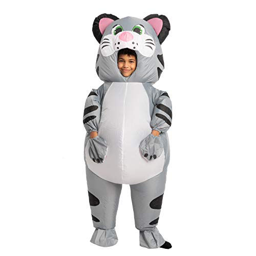 Spooktacular Creations Inflatable Halloween Costume Full Body Kitty Cat Inflatable Animal Costume - Child Unisex M (Child 4-6 Yr) #TOP1