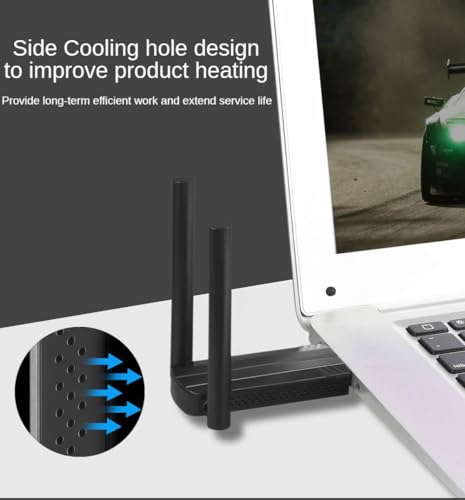 Adaptateur USB WiFi 6 avec technologie MU-MIMO double bande - 5