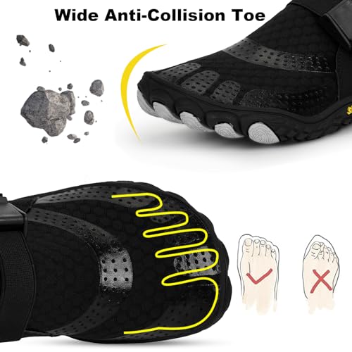 Image of Hike Barefoot Shoes for Men and Women, Professional Water Shoes, Barefoot Hiking Shoes for Travel, Wide Toe Box, Non-Slip, Breathable, No Dropping