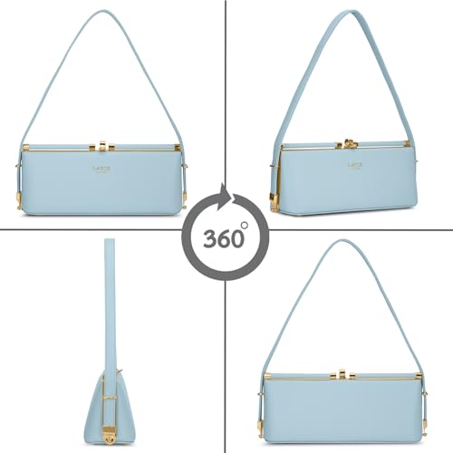 Image of Lavie Luxe Women's Parallel25 Small Frame Satchel Handbag | Satchel Bag for Work | Ladies Purse | Stylish Shoulder Bag | Gift For Women
