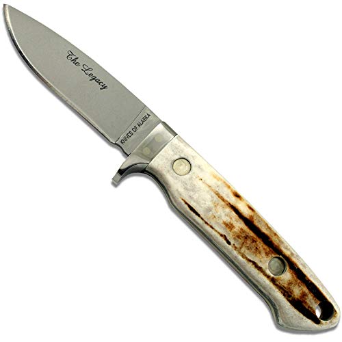 Knives Of Alaska 00950FG Stag Handle Legacy Knife