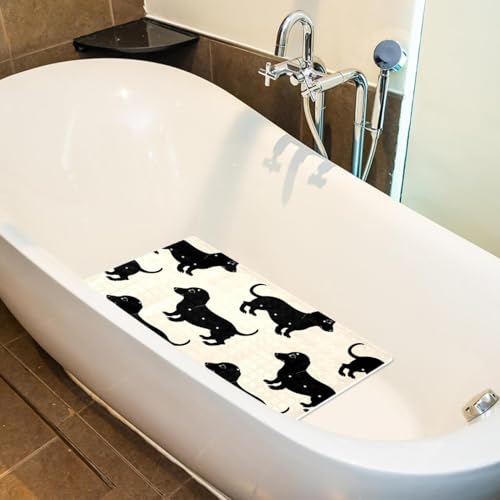 Alfombra de baño extralarga que absorbe el agua para evitar resbalones 6