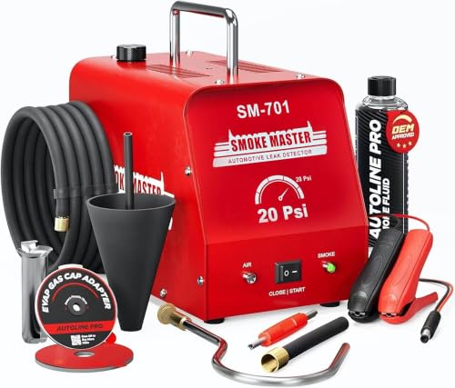 AutoLine Pro modelo 701A máquina de humo automotriz con compresor de aire incorporado