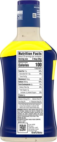 Image of Kraft Classic Ranch Salad Dressing Value Pack (2 ct Pack, 16 fl oz Bottles)