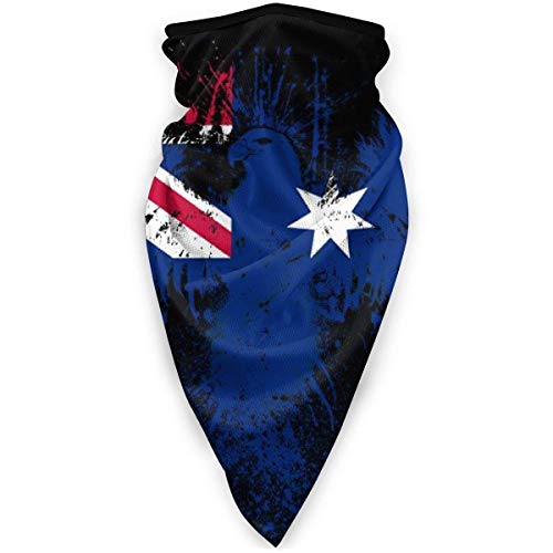 Preisvergleich Produktbild Tengyuntong Atmungsaktive Premium Gesichtsschutzh¨¹lle,Kuh Gesichtsdekorationen Niedliches Nutztier Schwarz Wei Milchkuh In Gr¨¹NEN Streifen Polka Dot Spot Frauen Mnner Anti Wind Staubdichte Schut