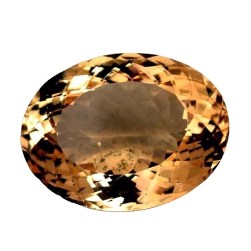 Citrine naturelle ovale 25mm pour créer votre bague DIY