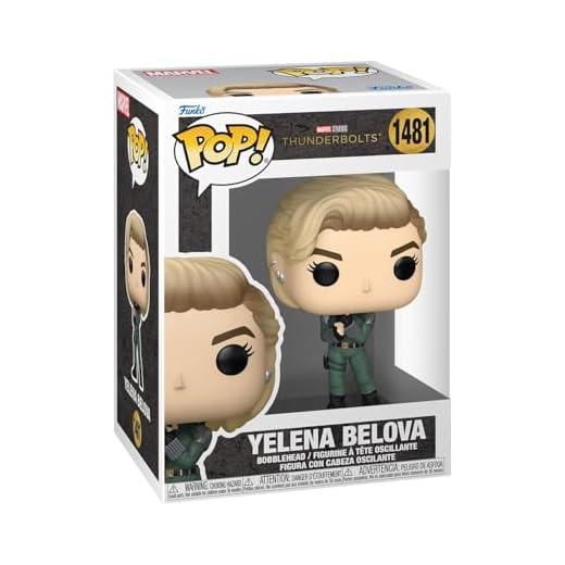 Funko Pop! Marvel: Thunderbolts - Yelena Belova - Figura de Vinilo Coleccionable - Idea de Regalo - Mercancia Oficial - Juguetes para Niños y Adultos - Movies Fans - Muñeco para Coleccionistas