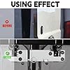 JERICMOTO Doors Prick Stop Anti Theft Burglary Protector Kit Fit for Ducato Jumper Boxer Movano C Anti-Theft Rear Door Driver's Door and AdBlue Kit #5