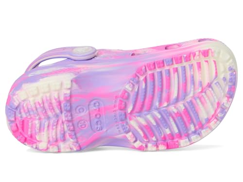 Image of Crocs Unisex-Child Classic Watercolor Marbled Clog