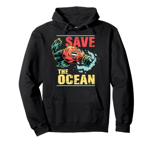 Save The Ocean Shirt | T-Shirt Poisson | Amoureux des Animaux Nature Sweat à Capuche