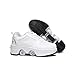 YXIAOL Zapatos De Deformación Niños Estudiantes Patines De Ruedas Zapatos De Patineta Cuádruples Patinaje Patines De Ruedas De Deportes Al Aire Libre Modo De Viaje Lento,White-38