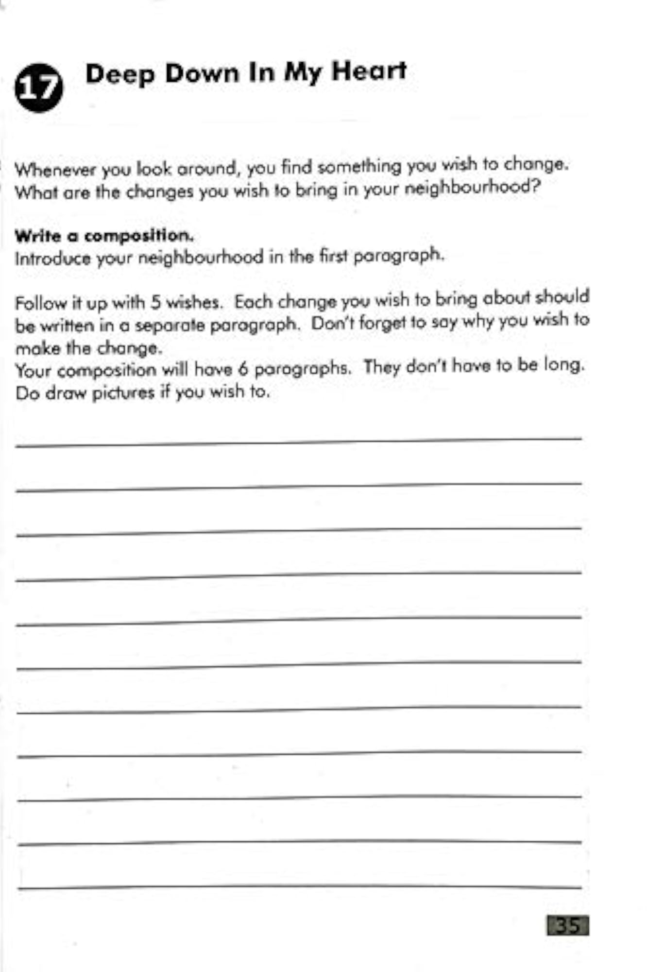 Composition & Creative Writing Vol-5, Educational Workbook