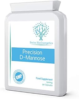 Precision D-Mannose 500mg 90 Capsules - 100% Pure Natural Form