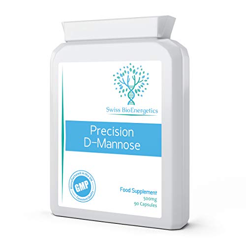 Precision D-Mannose 500mg 90 Capsules - 100% Pure Natural Form