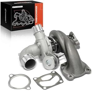 A-Premium K03 Complete Turbocharger Turbo Kit with Gasket Compatible with Ford & Lincoln Models – Escape 2017-2020, Fusion 2017-2019, Edge 2015-2018, MKZ 2017-2020, MKC 2017-2019, 2.0L – F2GE9G438BC