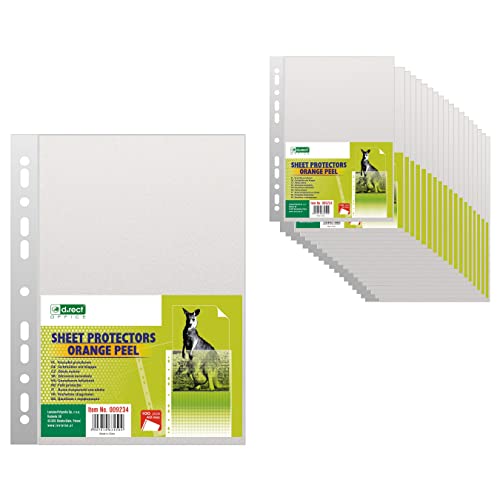 Pochettes perforées pour ranger les cours scolaires et archives administratives A4