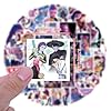 Demon Movie Hunters Stickers,110PCS Korean Idol Anime Style Stickers for Water Bottles,Waterproof Vinyl Decal for Teen Girl Adult Laptop Skateboard Phone Case Guitar Travel Case Bike Notebook #2