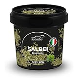 Sizilianische Salbei 150 g – Zerkleinerte und in der Sonne Siziliens Getrocknete Italienische Salbeiblätter – Idealfür Saucen, Schmorgerichte oder in Kombination mit Weißfleisch und Hülsenfrüchten.