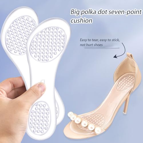 Plantillas de gel para tacones altos, 1 par miniatura 2