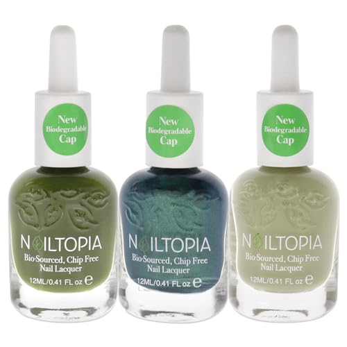 Nailtopia Be-Leaf In Yourself Kit de 3 piezas para manicura duradera en casa 2