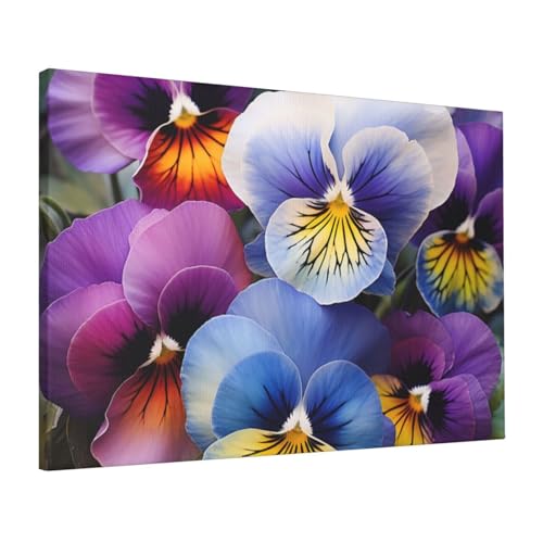 Impression HD sur toile de pensée art mural haut de gamme pour chambre 40x61cm